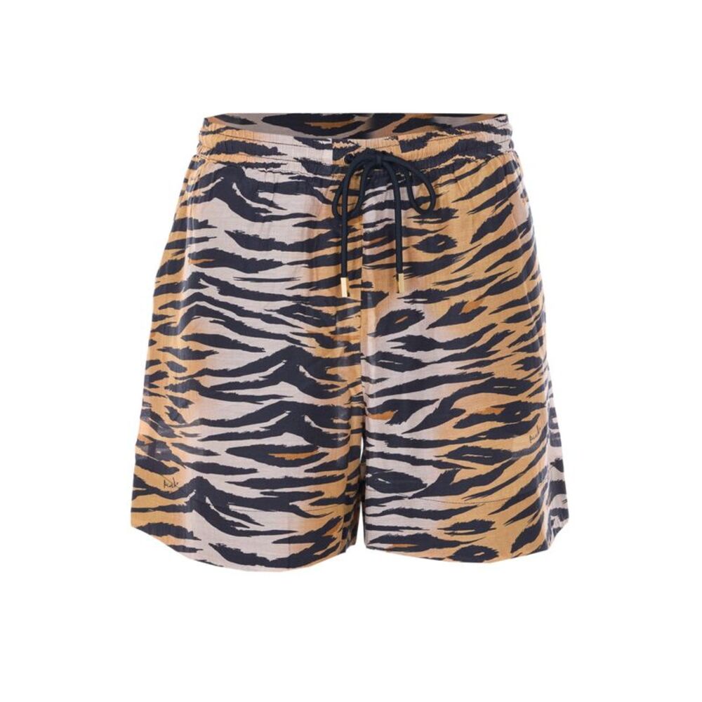 Pinko Women Shonda Shorts With Brindle Print
